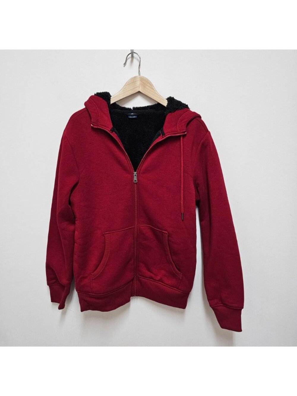 George Small 33-36 Dark Red Men's Fur Lined Jacket